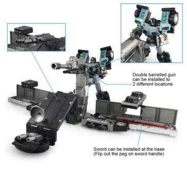 Fans Hobby Master Builder MB-09A Trailer for MB-01 Archenemy