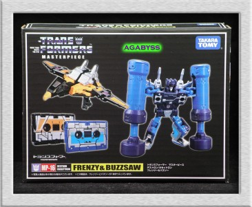 Masterpiece MP-16 Frenzy & Buzzsaw Cassettes Reissue