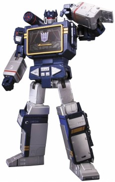 Masterpiece MP-13 Soundwave With Laserbeak Reissue