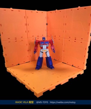 Magic Square MS-V01 Villa Background Orange (Restock)