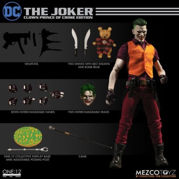 Mezco Toyz DC Comics The Joker Clown Prince of Crime 1:12