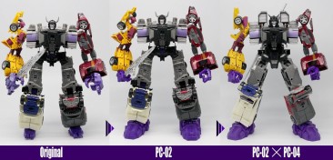 Perfect Effect PC-04 Combiner Upgrade Set for Menasor