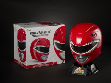 Power Rangers Mighty Morphin Lightning Collection Red Ranger 1:1 Scale Wearable Helmet