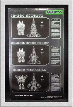 IGear Raptor Squadron Con Air IG-C04 IG-C05 IG-C06 Conehead Set Athodyd Cacophony Vertakill