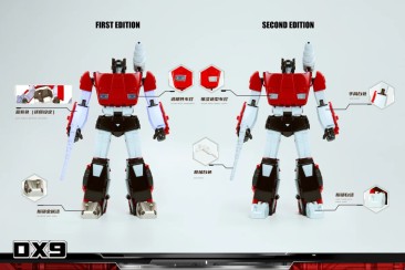 DX9 D21 Red Storm Alternate Color Reissue