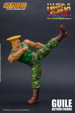 Storm Toys 1/12 Street Fighter 2 Guile The Final Challengers Action Figure  NEW 