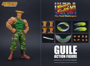 Storm Collectibles Street Fighter II Guile 1:12 Scale Action Figure