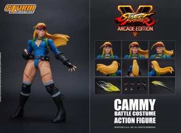 Storm Collectibles Street Fighter V Cammy Battle Costume 1:12 Scale Action Figure