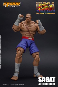 Storm Collectibles Street Fighter II Sagat 1:12 Scale Action Figure