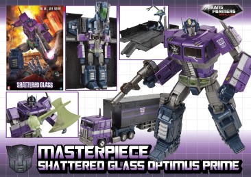 Masterpiece Shattered Glass Optimus Prime (Asia Exclusive)