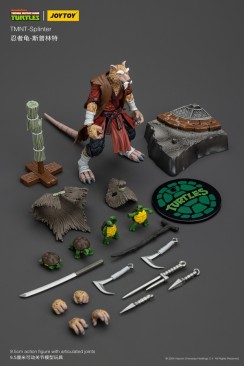 Joy Toy Splinter 1/18 Scale Teenage Mutant Ninja Turtles