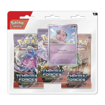 Pokémon TCG: Scarlet & Violet-Temporal Forces 3 Booster Blister Pack