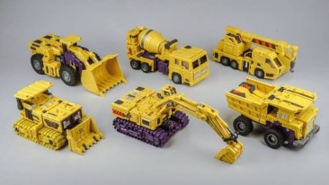 Toyworld TW-C07Y Yellow Constructor (Set of 6)