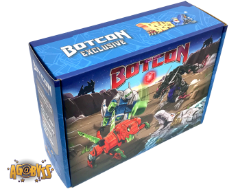 Botcon 2022 52Toys Exclusive Beastbox Box Set (Set of 4 Figures) with Pin (Damaged Box)
