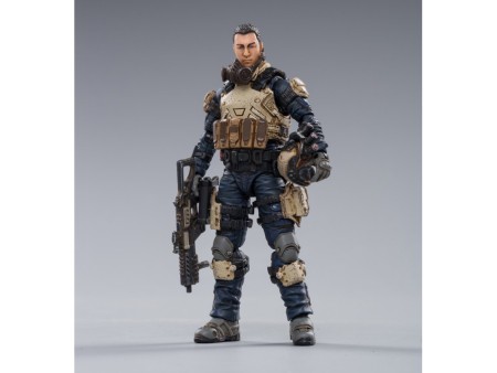 War Stars Starhawk 8th Army Indigo Fleet 1/18 Scale Figure Set