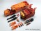 Fans Hobby Master Builder MB-06D Orange Power Baser and MB-11D Orange God Armor Set of 2