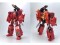 Fans Hobby Master Builder MB-06D Orange Power Baser and MB-11D Orange God Armor Set of 2