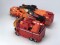 Fans Hobby Master Builder MB-06D Orange Power Baser and MB-11D Orange God Armor Set of 2