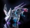 KFC EAVI METAL Phase 10-A Off-White Metallic Kingzilla & Komodus  (2026 Reissue)