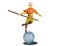 Avatar: The Last Airbender Aang Figure with Air Scooter