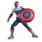 Disney+ Marvel Legends Wave 1 Set of 7 Figures (Captain America Flight Gear BAF)