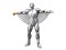 Ramen Toy SH01 SilverHawks Quicksilver With Tally-Hawk