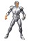 Ramen Toy SH01 SilverHawks Quicksilver With Tally-Hawk