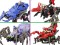 Zoids Mega Battlers Wave 1 Set of 4 Figures