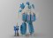 X-Transbots MX-68T Conechrome and Firehole Youth Version
