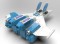 X-Transbots MX-68T Conechrome and Firehole Youth Version