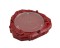 Innovative Toys Red Rotating Display Base with white LEDs