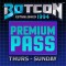 Botcon 2024 Pre-Registrant Premium Ticket Package
