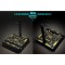 SNAP Toys Smoke/LED Light Display Stand Gold Base