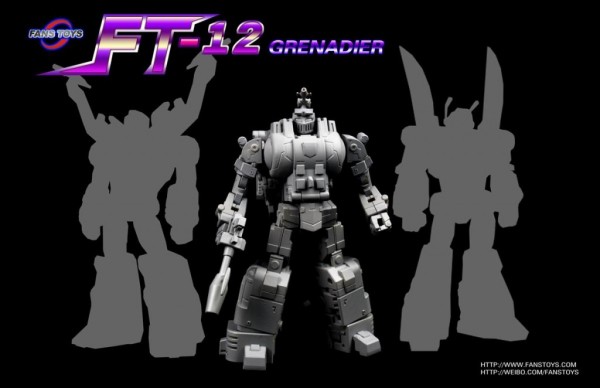 Fans Toys FT-12 Grenadier Grey Chest [2021 REISSUE]