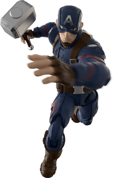 Blokees CC03 Marvel Infinity Saga Champion Series Captain America