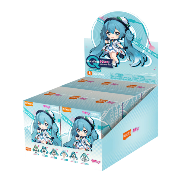 Blokees Hatsune Miku DaaLaMode Series Q - Miku With You (Sealed PDQ of 6)