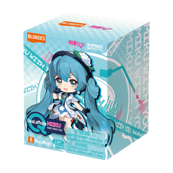 Blokees Hatsune Miku DaaLaMode Series Q - Miku With You- Individual Figure
