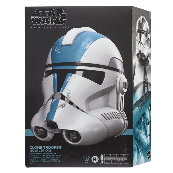 Star Wars The Black Series: Ahsoka Clone Trooper 501st Legion Electronic Helmet