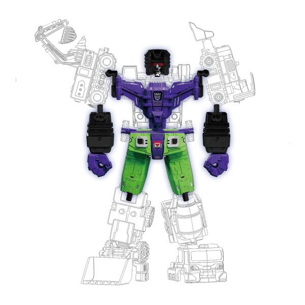 Blokees Transformers Defender Version Devastator Kit Combining Accessory