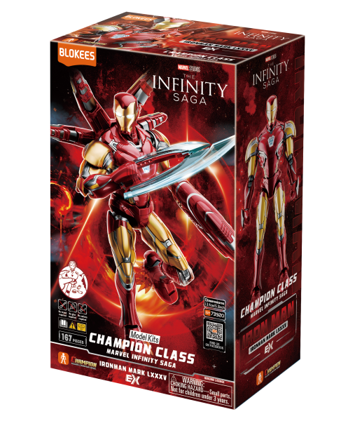 Blokees CC01EX Marvel Infinity Saga Champion Series Iron Man MK85