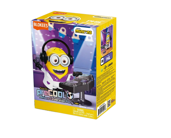 Blokees Minions CELEBRATION PARTY Precool Series 2 - (Complete Set of 4)