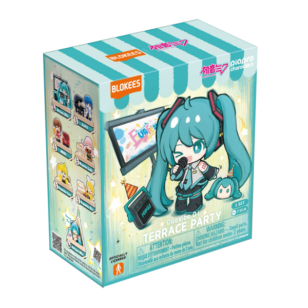 Blokees Hatsune Miku Terrace Party DaaVive 01 - Sealed Individual Figure VB01