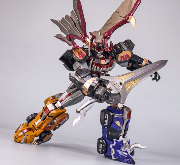 Exploding Model ZL-01 Mythical Beast Kara Kuri Combine Dino Megazord Replica