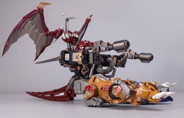 Exploding Model ZL-01 Mythical Beast Kara Kuri Combine Dino Megazord Replica