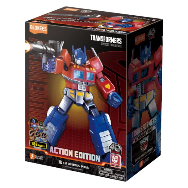 Blokees Figures Transformers Action Edition 01 - G1 Optimus Prime