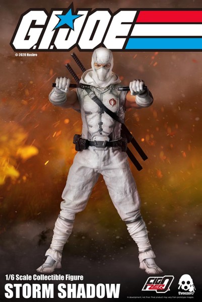 threezero G.I. Joe FigZero Storm Shadow 1/6 Scale Figure
