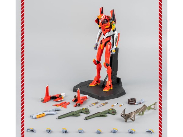 threezero Evangelion: New Theatrical Edition ROBO-DOU Production Model-02 Figure