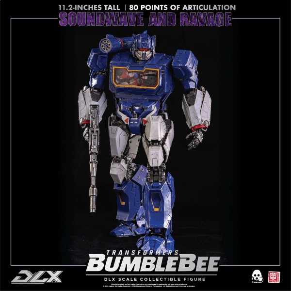 threezero Transformers: Bumblebee DLX Scale Collectible Series Soundwave