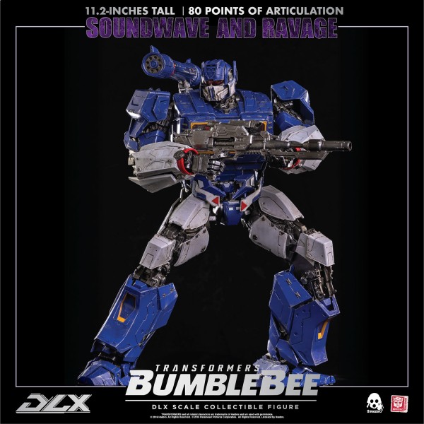 threezero Transformers: Bumblebee DLX Scale Collectible Series Soundwave