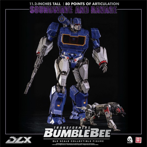 threezero Transformers: Bumblebee DLX Scale Collectible Series Soundwave
